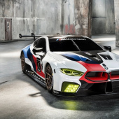 BMW M8 GTE RACECAR 2018